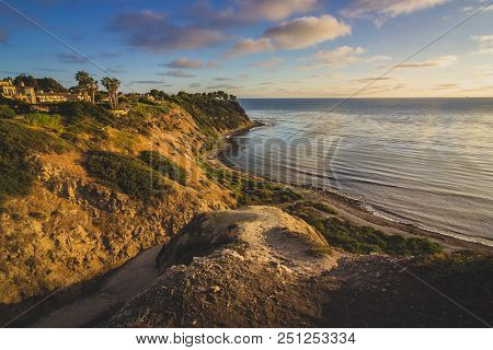 Lunada Bay At Sunset
