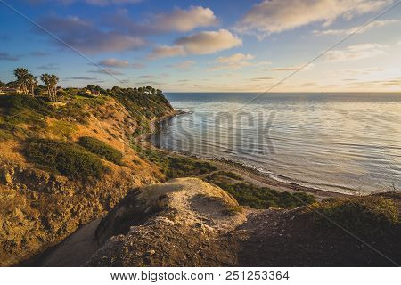 Lunada Bay At Sunset
