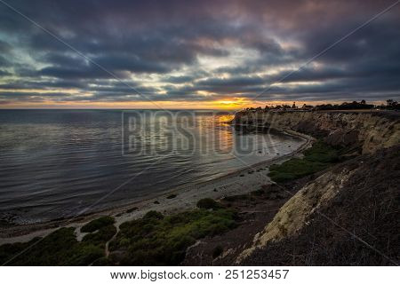 Lunada Bay At Sunset