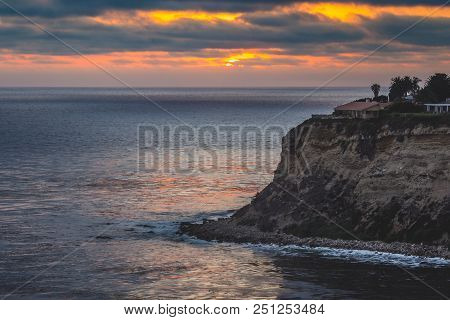Lunada Bay At Sunset