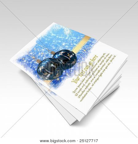 Livre d'images de Noël boules