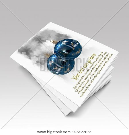 Livre d'images de Noël boules