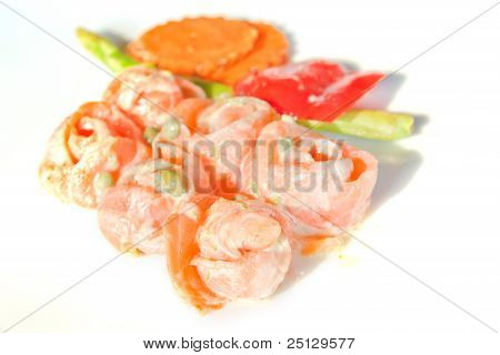 Smoked Salmon Salad