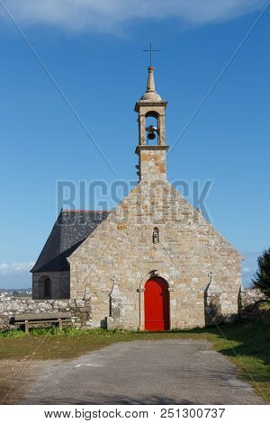 Outdoors Of Notre Dame De Bon Voyage Chapel In Plogoff