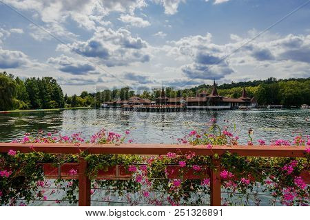 Health Complex On The Termal  Lake Heviz, Hungary