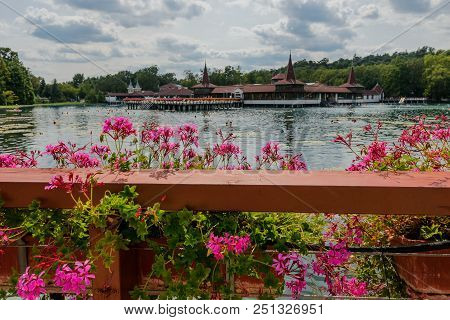 Health Complex On The Termal  Lake Heviz, Hungary