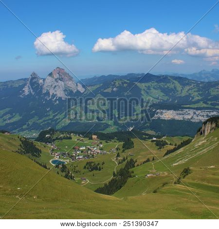 Vilage And Holiday Resort Stoos, Schwyz Canton, Switzerland.
