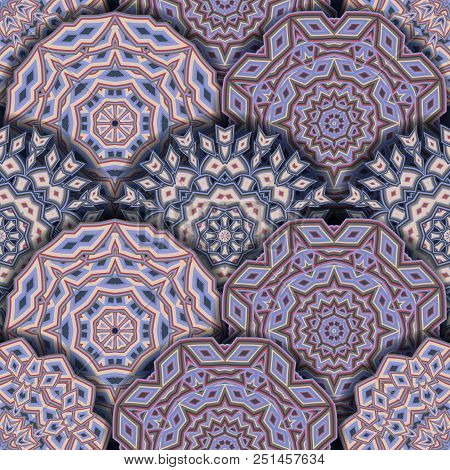 Indian, Islamic, Arabic, Oriental, Moroccon, Turkish, Chinese Motif. Seamless Floral Ornament Orient