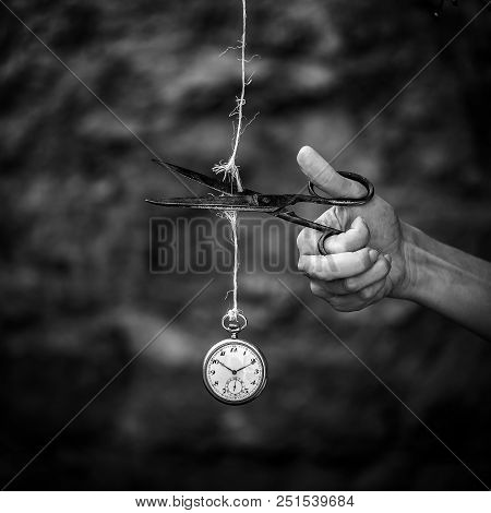 Hand Cutting Rope Image & Photo (Free Trial) | Bigstock