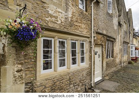 Street In The Market Town Of Corsham England, Uk, Which Was Also Used For The Filming Location Of Th