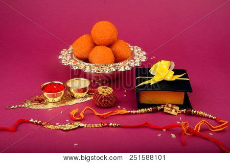 Raksha Bandhan Or Rakhi, An Indian Festival For Brothers And Sisters