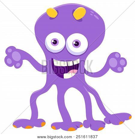 Fantasy Monster Character Cartoon Illustration