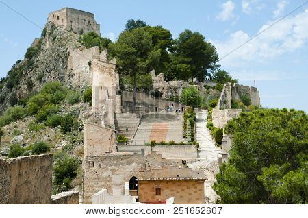 Old Castle Ruins Of Xativa - Spain