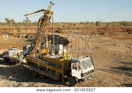 Exploration Rc Drilling In The Outback - Australia
