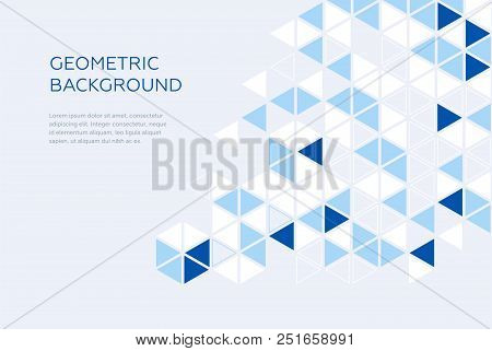 Homepage Template. Header For Website And Mobile Website. Concept Of Computer Technology. Abstract G