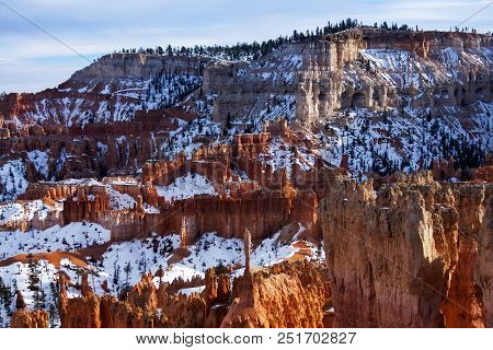 Hoo-doos At Sunrise In Bryce Canyon National Park, Utah