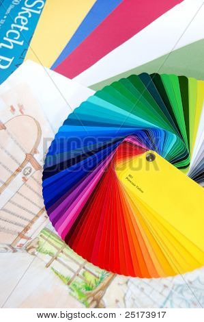 Pre hergestellt-Farbe