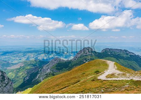 Beautiful View On Giewont Mountain