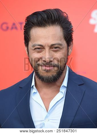 LOS ANGELES - JUL 25:  Sam Medina arrives to 'The Spy Who Dumped Me' Los Angeles Premiere  on July 25, 2018 in Hollywood, CA                