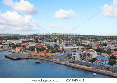 Kralendijk, Bonaire - 12/16/17 -  Downtown Views Of The Town Of Kralendijk, Bonaire