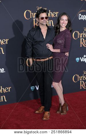 LOS ANGELES - JUL 30:  John Stamos, Caitlin McHugh at the 
