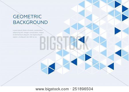 Homepage Template. Header For Website And Mobile Website. Concept Of Computer Technology. Abstract G