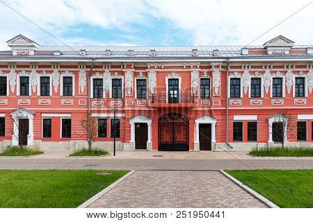 Tula, Russia - July 28, 2010: Two Storey Stone House Of Merchant Kuchin, Tula Russia