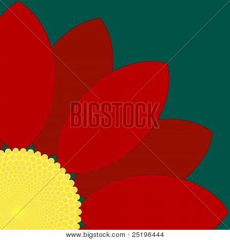 Red Flower Quarter