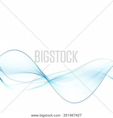 Blue Abstract Wave.abstract Vector Background Wave