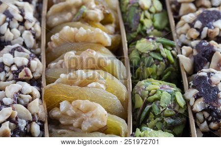 Assorted Turkish Delights (sugar Coated Soft Candy)