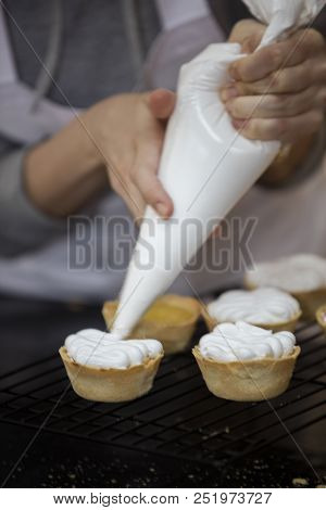 A Tattletale With Lemon Curd And Meringue