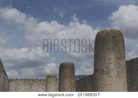 Ruins Of Mitla In Oaxaca Mexico