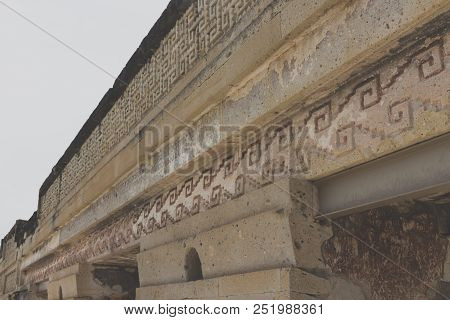 Ruins Of Mitla In Oaxaca Mexico