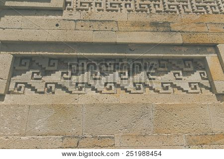 Ruins Of Mitla In Oaxaca Mexico