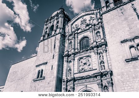 Santo Domingo Temple In Oaxaca Mexico
