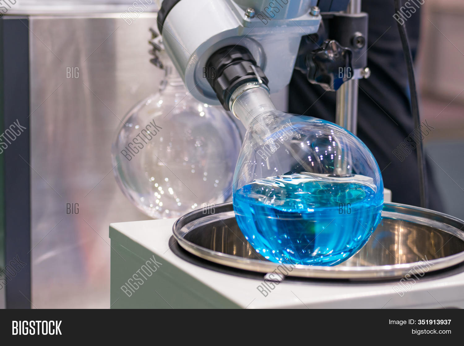 Rotating Lab Flask Laboratory Rotary Image & Photo (Free Trial) | Bigstock