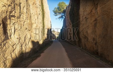 The Green Road From Oropesa To Benicassim, Costa Azahar