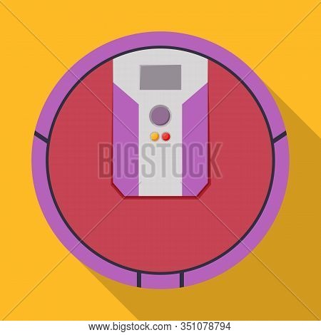 Cleaner Of Robot Vector Icon.flat Vector Icon Isolated On White Background Cleaner Of Robot .