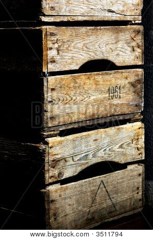 Boîte en bois