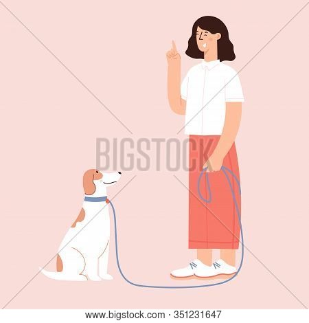 Flat Cartoon Vector Illustration About Human And