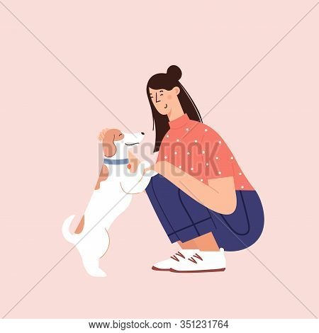 Flat Cartoon Vector Illustration About Human And