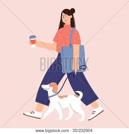 Flat Cartoon Vector Illustration About Human And