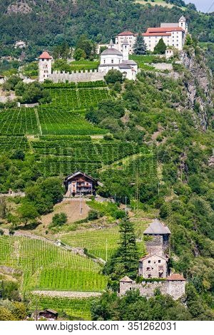 Chiusa (Klausen) in Dolomites, Italy