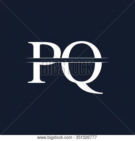 Initial Monogram Letter Pq Logo Design Vector Template. Pq Letter Logo Design