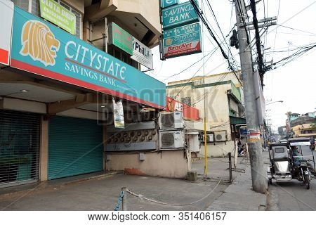 Antipolo, Ph - Nov. 30: Citystate Savings Bank Facade On November 30, 2019 In Antipolo, Philippines.