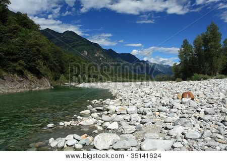 Maggia údolí Ticino, Švýcarsko