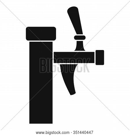 Kvass Faucet Icon. Simple Illustration Of Kvass Faucet Vector Icon For Web Design Isolated On White 