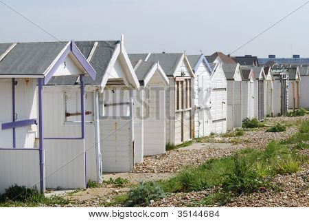 บีชฮัทส์ที่ Shoreham Sussex สหราชอาณาจักร