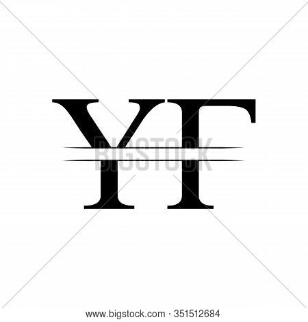 Initial YF Logo Design Vector Template. Creative Letter YF Business Logo Vector Illustration
