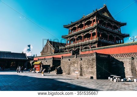 Shenyang, China January 1 2019 : Shenyang Imperial Palace (mukden Palace) Was The Former Imperial Pa